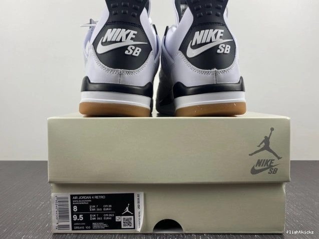 4 SB Jordan DR5415-100 Retro 1013